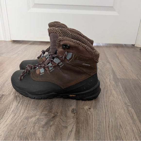 MERRELL THERMO AURORA 2 SHELL WTP - BROWN size 7 - Picture 3 of 9